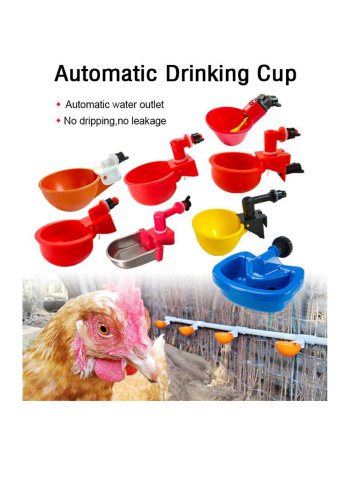 Automatic DIY Poultry Drinker Cup