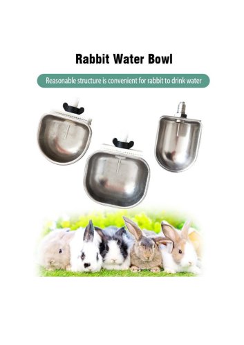Automatic Rabbit Drinking Nipple Cup for Cage