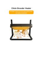 Chick Brooder Heater