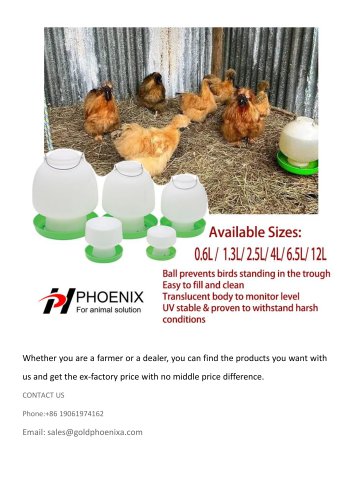 Chicken Drinker Bucket