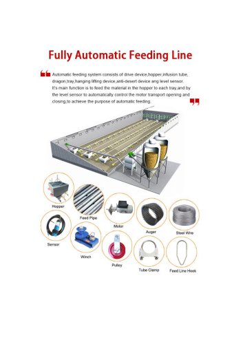 Closed Fully Automatic Broiler Chicken Farming House Breeding Equipment