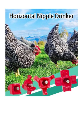 DIY Horizontal Chicken Water Nipple