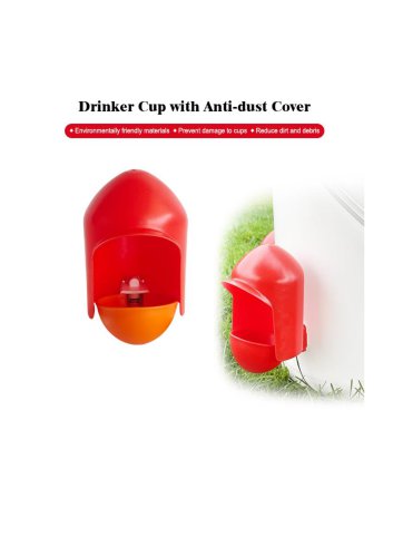 Dust-Proof Poultry Drinker Cup (Anti-Contamination Watering Tool)