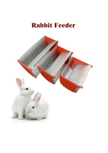 Metal Rabbit Feeder for Cage