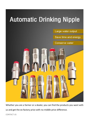Pig Nipple Drinker