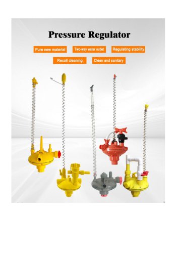 Poultry Drinking Line Water Pressure Regulator