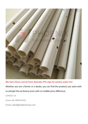 Round PVC Pipe