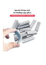 Type M Nail Ring Pliers