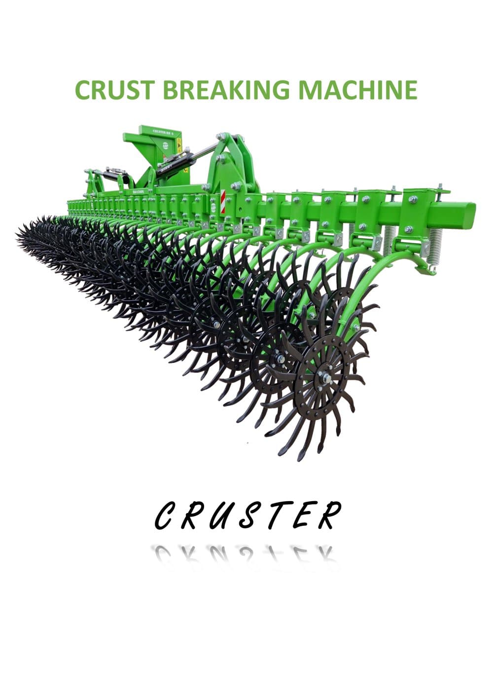 CRUSTER crust breaking machine / rotary hoe - Agroservis - proizvodnja d.o.o.
