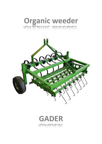 GADER weeder machine