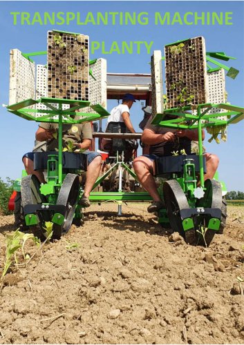 PLANTY transplanting machine