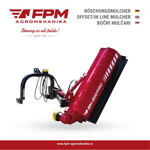 OFFSET/IN LINE MULCHER