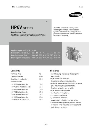 HP6V series