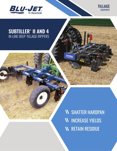 SUBTILLER&reg; II AND 4