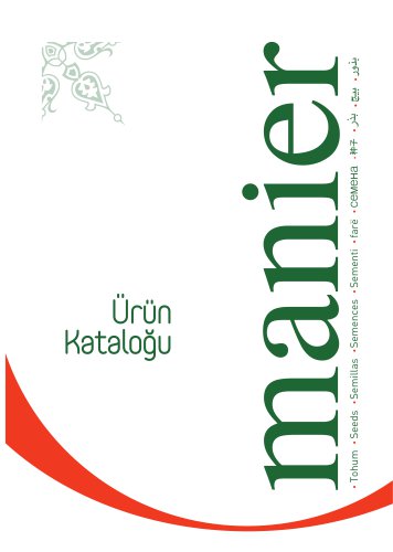CATALOG MANIER