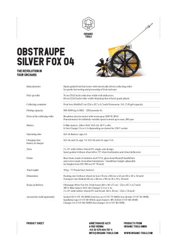 Obstraupe SILVERFOX 04