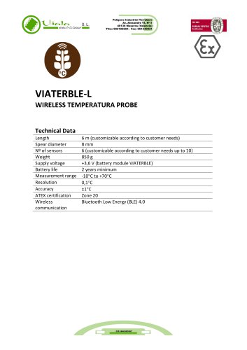 Datasheet VIATERBLE-L