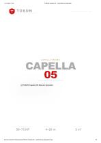 CAPELLA 5 TONS MANURE SPREADER