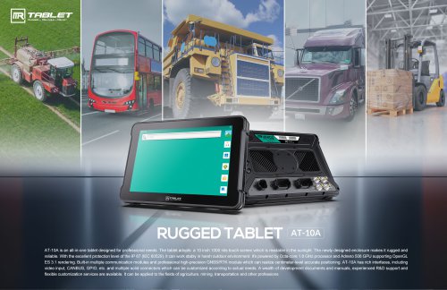 3Rtablet AT-10A Rugged Tablet