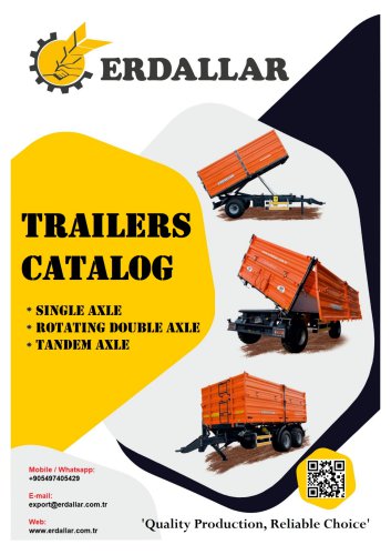 Erdallar Trailers Catalog