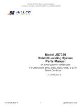 Model JS7020 Hillco Leveling System For Serial Numbers JS7020-22001 thru JS7020-22999