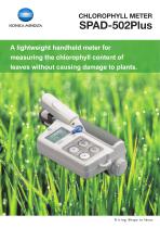 CHLOROPHYLL METER SPAD-502PLUS