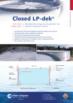 Closed LP-dek