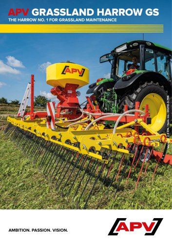 APV GRASSLAND HARROW GS