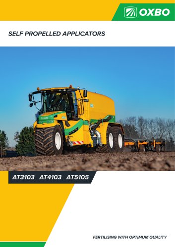 SELF PROPELLED APPLICATORS