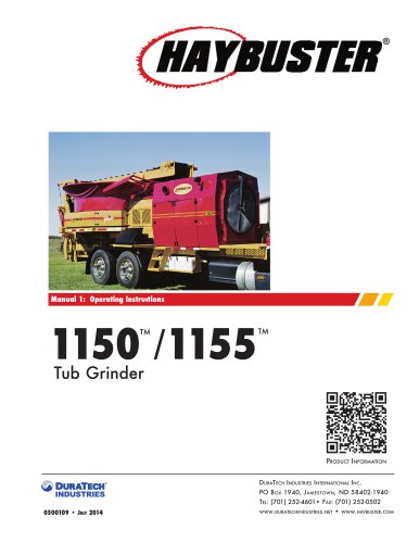 1150 /1155    Tub Grinder  TM