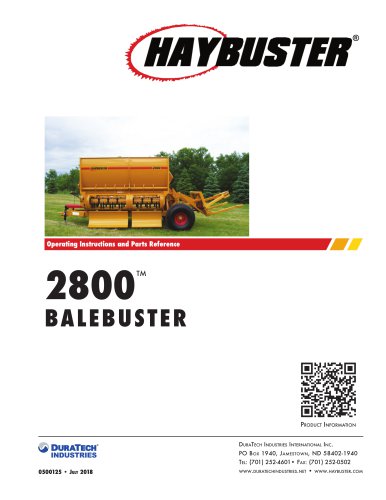 2800    TM  BALEBUSTER