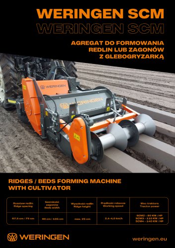 Soil miller cultivation WERINGEN SCM