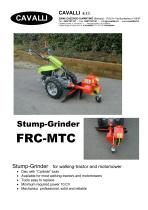 Stump-Grinder  FRC-MTC