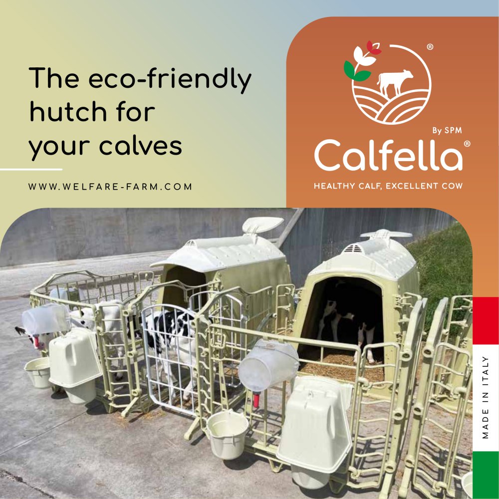 The eco-friendly hutch for your calves - Welfare-Farm