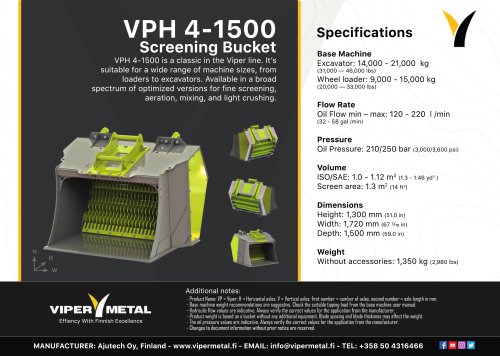 VPH4-1500