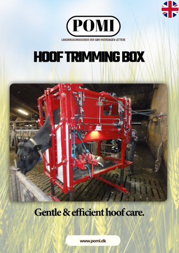 Hoof Trimming Box