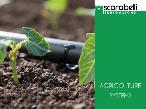 AGRICOLTURE SYSTEMS