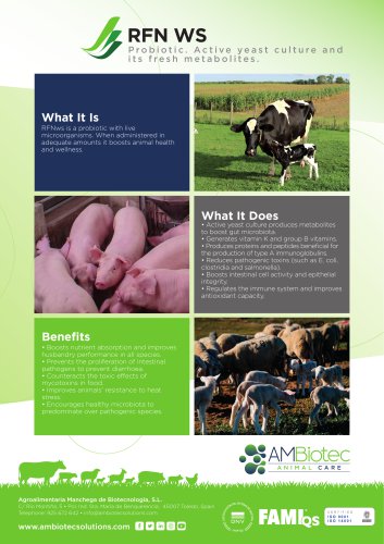 RFN WS &middot; Product brochure