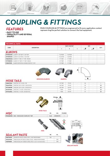 COUPLINGS-FITTINGS