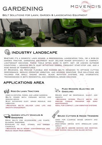 Gardening Application Flyer