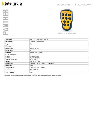 PN-T21-10 / 100-001-220-44