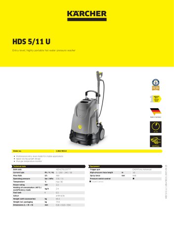 HDS 5/11 U