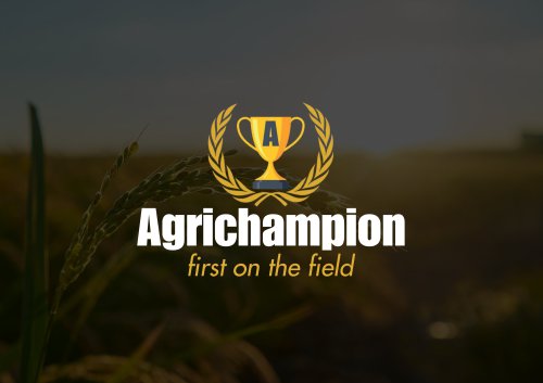 Agrichampion first on the field