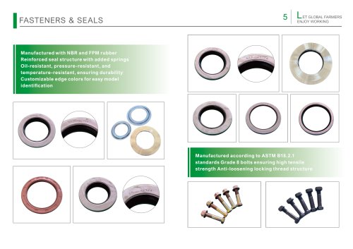 FASTENERS & SEALS