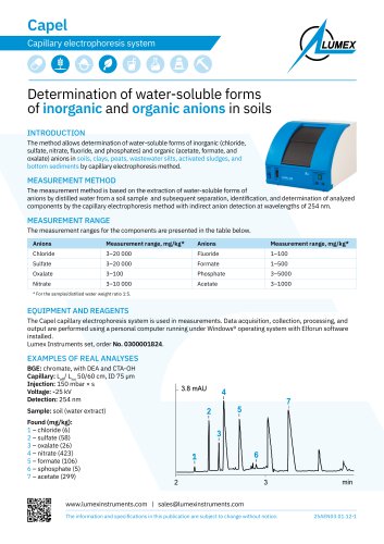 Capillary electrophoresis system