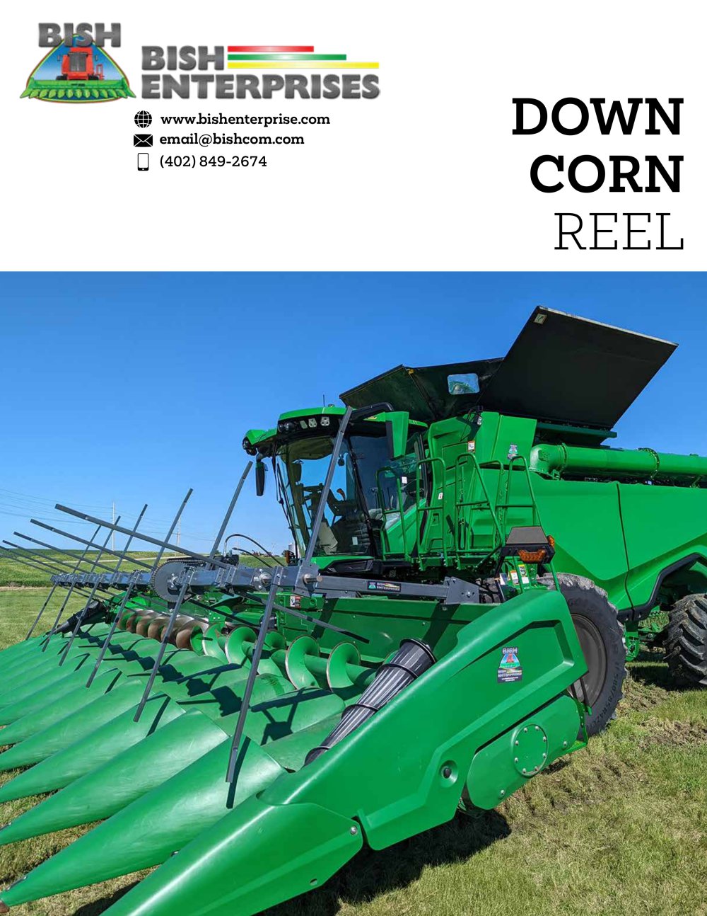 DOWN CORN REEL - Bish Enterprises